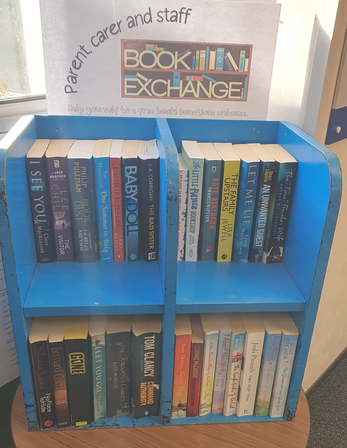 Reading Update – New Book Exchange and You Said / We Did