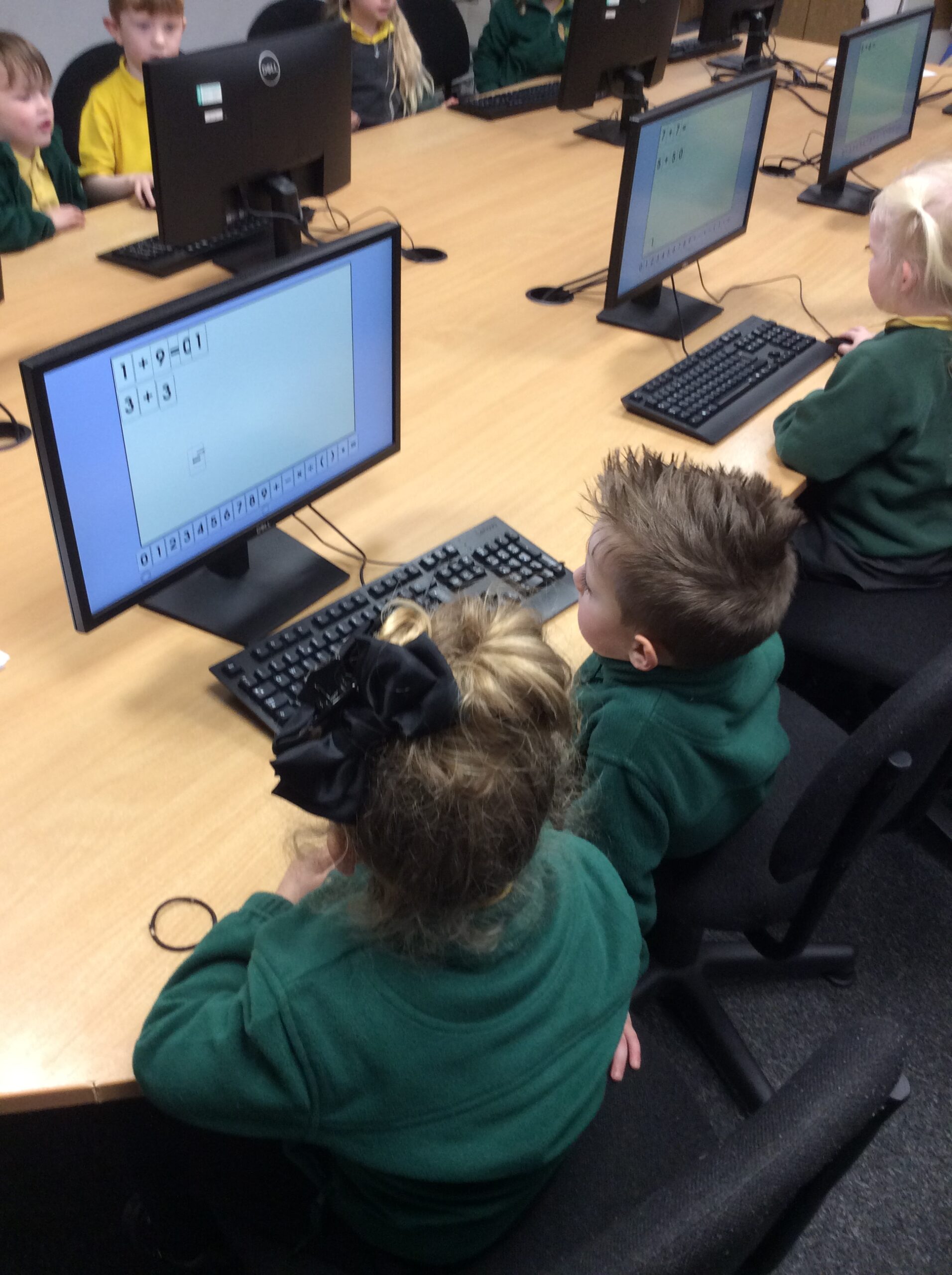 Wrens loved the ICT suite!