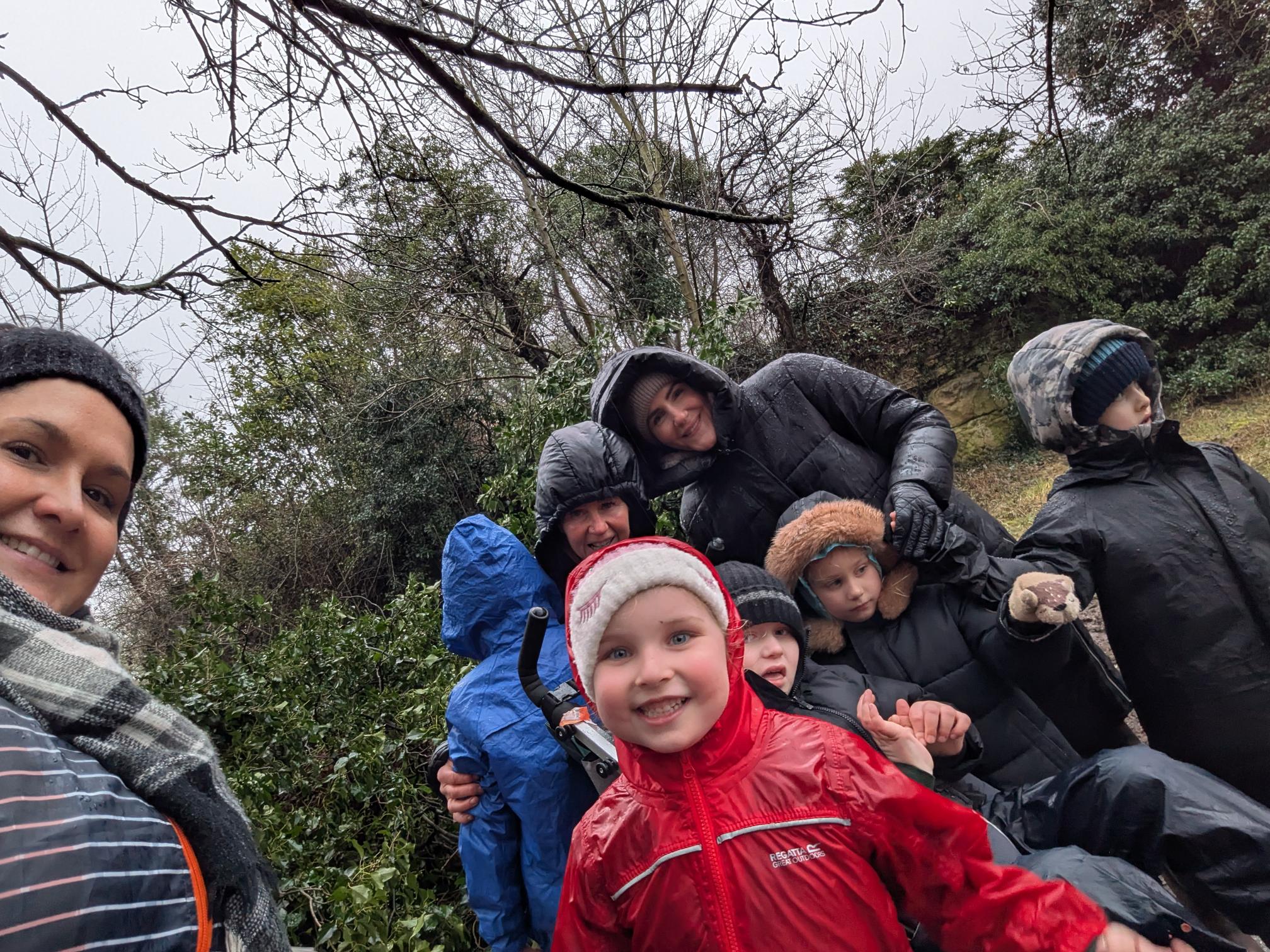When life gives you rain… Wear wellies and jump in puddles!