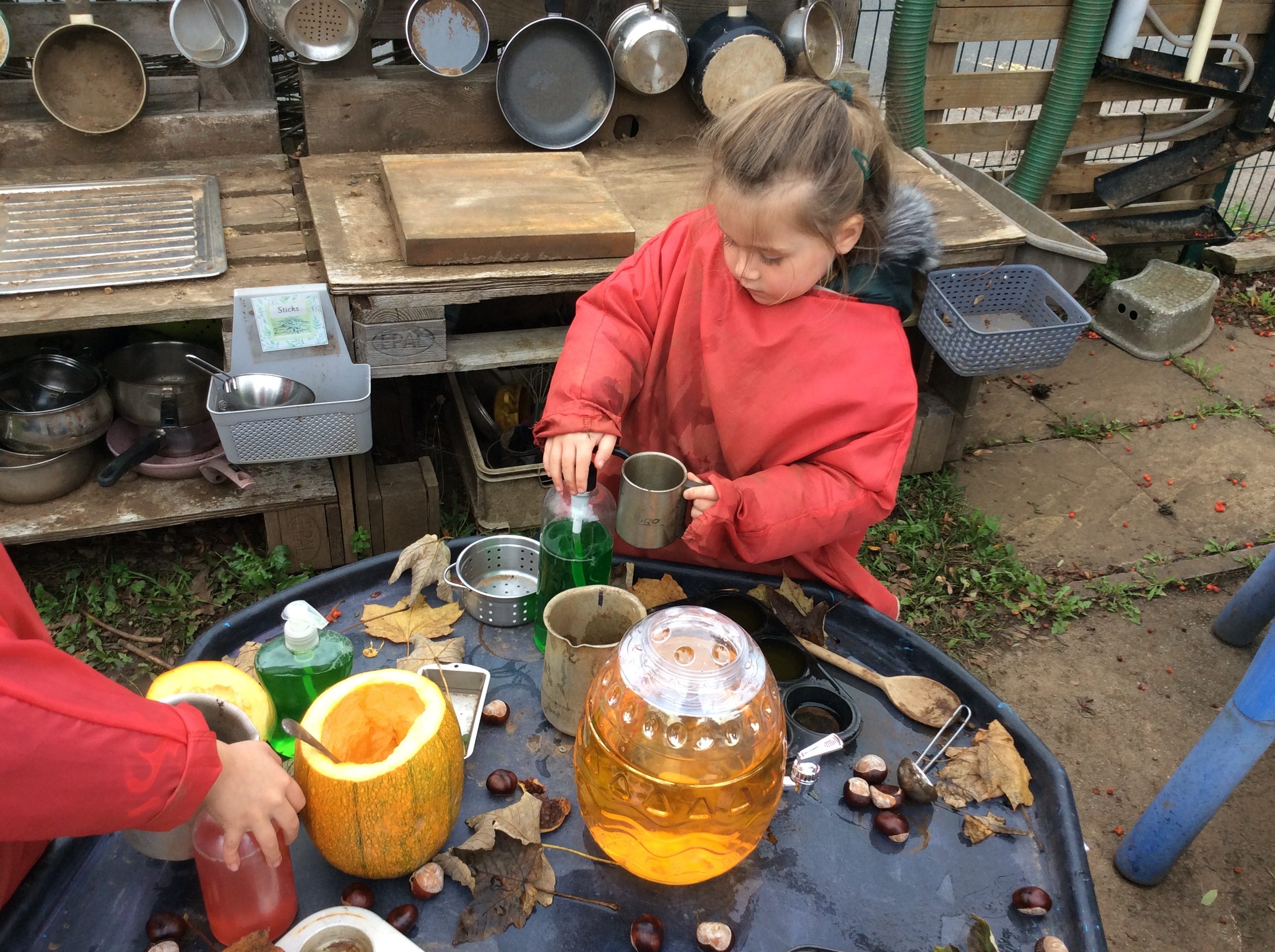 Mud Kitchen Fun